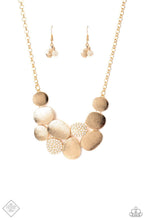 Load image into Gallery viewer, A hard luxe story - gold Paparazzi Accessories - VJ Bedazzled Jewelry