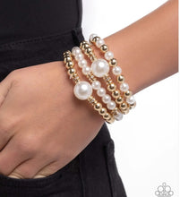 Load image into Gallery viewer, Soft Sonata - gold - Paparazzi bracelet