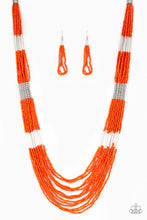 Load image into Gallery viewer, Let it Bead orange - VJ Bedazzled Jewelry