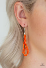 Load image into Gallery viewer, Let it Bead orange - VJ Bedazzled Jewelry