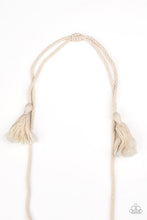 Load image into Gallery viewer, Macrame Mantra - White - VJ Bedazzled Jewelry