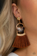 Load image into Gallery viewer, Tassle Trot brown - VJ Bedazzled Jewelry