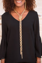 Load image into Gallery viewer, SCARFed for Attention - Gold - VJ Bedazzled Jewelry