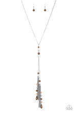 Load image into Gallery viewer, Timeless Tassels - Brown - VJ Bedazzled Jewelry