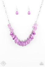 Load image into Gallery viewer, Colorfully Clustered - Purple - VJ Bedazzled Jewelry