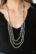 Load image into Gallery viewer, Beaded Beacon - Silver - VJ Bedazzled Jewelry