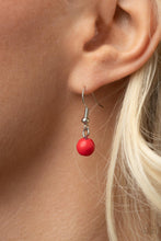 Load image into Gallery viewer, Geographically Gorgeous - Red - VJ Bedazzled Jewelry