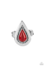 Load image into Gallery viewer, Earthy Glow - Red - Paparazzi Accessories - VJ Bedazzled Jewelry