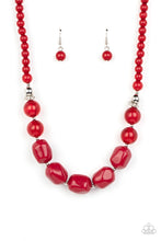 Load image into Gallery viewer, Ten Out of TENACIOUS - Red - Paparazzi Accessories - VJ Bedazzled Jewelry