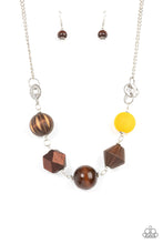 Load image into Gallery viewer, Eco Extravaganza - Yellow - Paparazzi Accessories - VJ Bedazzled Jewelry