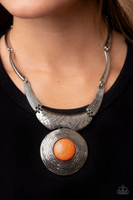 Load image into Gallery viewer, EMPRESS-ive Resume - Orange- Paparazzi Accessories - VJ Bedazzled Jewelry