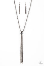 Load image into Gallery viewer, Metallic MESH-Up - Black - Paparazzi Accessories - VJ Bedazzled Jewelry