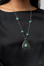 Load image into Gallery viewer, Magical Masquerade - Green- Paparazzi Accessories - VJ Bedazzled Jewelry
