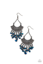 Load image into Gallery viewer, Chromatic Cascade - Blue Paparazzi Accessories - VJ Bedazzled Jewelry