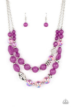 Load image into Gallery viewer, Mere Magic - Purple- Paparazzi Accessories - VJ Bedazzled Jewelry