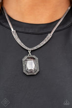 Load image into Gallery viewer, Fit for a DRAMA QUEEN - Silver - Paparazzi Accessories - VJ Bedazzled Jewelry