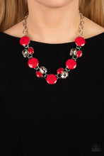 Load image into Gallery viewer, Dreaming in MULTICOLOR - Red Paparazzi Accessories - VJ Bedazzled Jewelry