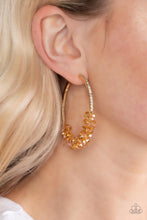 Load image into Gallery viewer, Bubble-Bursting Bling - Gold Paparazzi Accessories - VJ Bedazzled Jewelry