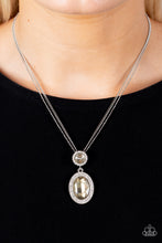 Load image into Gallery viewer, Castle Diamonds - Brown - Paparazzi Accessories - VJ Bedazzled Jewelry