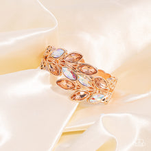 Load image into Gallery viewer, Luminous Laurels - Rose Gold Paparazzi Accessories - VJ Bedazzled Jewelry