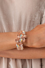 Load image into Gallery viewer, Luminous Laurels - Rose Gold Paparazzi Accessories - VJ Bedazzled Jewelry