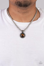 Load image into Gallery viewer, Pendant Dreams - Brown - Paparazzi Accessories - VJ Bedazzled Jewelry