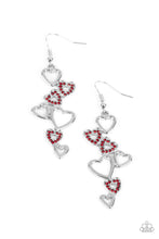 Load image into Gallery viewer, Sweetheart Serenade - Red Paparazzi Accessories - VJ Bedazzled Jewelry