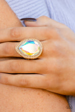 Load image into Gallery viewer, Illuminated Icon - Gold - Paparazzi Accessories - VJ Bedazzled Jewelry