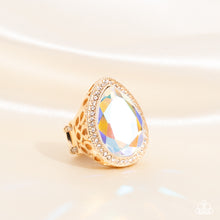 Load image into Gallery viewer, Illuminated Icon - Gold - Paparazzi Accessories - VJ Bedazzled Jewelry