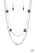 Load image into Gallery viewer, Bold Buds - Black - Paparazzi Accessories - VJ Bedazzled Jewelry