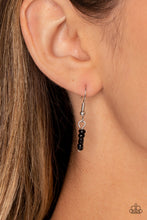 Load image into Gallery viewer, Bold Buds - Black - Paparazzi Accessories - VJ Bedazzled Jewelry