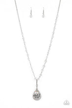 Load image into Gallery viewer, Divine Dance - White - Paparazzi Accessories - VJ Bedazzled Jewelry