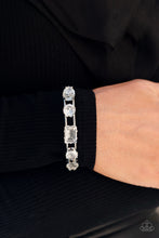 Load image into Gallery viewer, Uniquely Untapped - White - Paparazzi Accessories - VJ Bedazzled Jewelry
