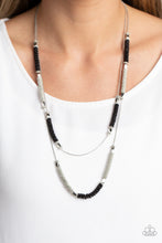 Load image into Gallery viewer, Caviar Chic - Black Paparazzi Accessories - VJ Bedazzled Jewelry