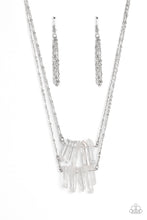 Load image into Gallery viewer, Crystal Catwalk - White - Paparazzi Accessories - VJ Bedazzled Jewelry