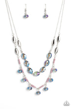 Load image into Gallery viewer, Sheen Season - Blue - Paparazzi Accessories - VJ Bedazzled Jewelry