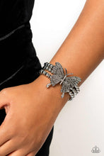 Load image into Gallery viewer, First WINGS First - White Paparazzi Accessories - VJ Bedazzled Jewelry