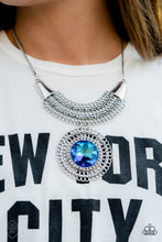 Load image into Gallery viewer, Excalibur Extravagance - Blue- Paparazzi Accessories - VJ Bedazzled Jewelry