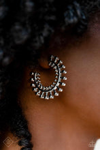 Load image into Gallery viewer, The Way You Make Me WHEEL - Silver Paparazzi Accessories - VJ Bedazzled Jewelry
