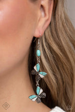 Load image into Gallery viewer, Spirited Soar - Blue Paparazzi Accessories - VJ Bedazzled Jewelry