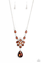 Load image into Gallery viewer, TWINKLE of an Eye - Brown Paparazzi Accessories - VJ Bedazzled Jewelry