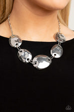 Load image into Gallery viewer, That RING You Do - Silver Paparazzi Accessories - VJ Bedazzled Jewelry