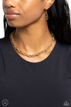 Load image into Gallery viewer, If I Only Had a CHAIN - Gold Paparazzi Accessories