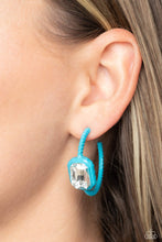 Load image into Gallery viewer, Call Me TRENDY - Blue - Paparazzi Accessories - VJ Bedazzled Jewelry