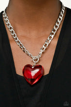 Load image into Gallery viewer, GLASSY-Hero - Red Paparazzi accessories - VJ Bedazzled Jewelry
