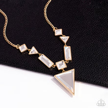 Load image into Gallery viewer, Fetchingly Fierce - Gold Paparazzi Accessories - VJ Bedazzled Jewelry