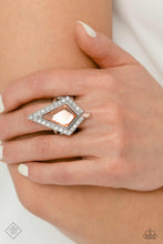 Load image into Gallery viewer, Stylish Studio - Orange - Paparazzi Accessories - VJ Bedazzled Jewelry