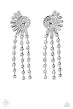 Load image into Gallery viewer, Torrential Twinkle - White - Paparazzi Accessories - VJ Bedazzled Jewelry