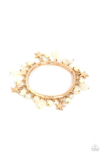 Load image into Gallery viewer, Surfer Shanty - Gold Paparazzi Accessories - VJ Bedazzled Jewelry