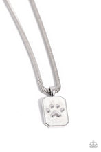 Load image into Gallery viewer, PAW to the Line - White Paparazzi Accessories